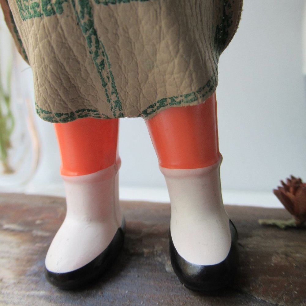 Celluloid Small Collectible Doll in a National Bavarian Costume - Picture 9 of 16